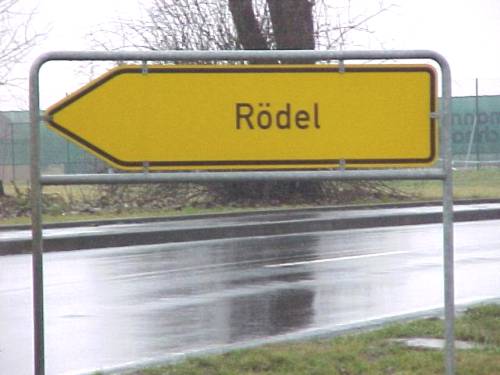 Da gehts nach Rödel!